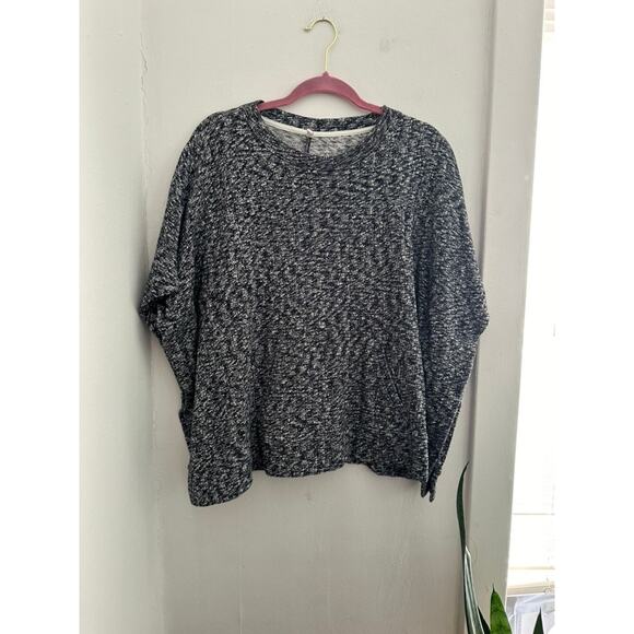 LOU & GREY FOR LOFT Women's Poncho Sweatshirt | Size XS/S - Picture 1 of 6